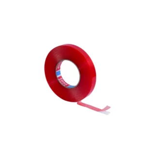 CINTA DOBLE FAZ ROJA 18MM x 50MTS
