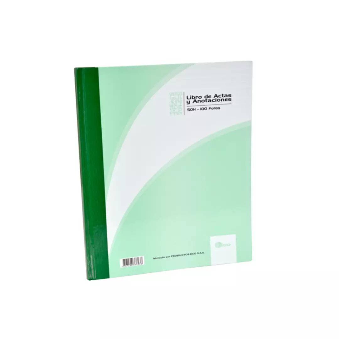LIBRO DE ACTAS 100 FOLIOS