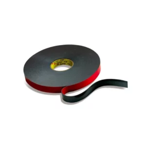 CINTA DOBLE FAZ TRANSPARENTE 3M VHB ROJO  19MM x 33MTS