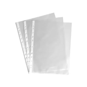 BOLSILLO ACETATO DELGADO TAMAÑO CARTA - OFICIO X 100