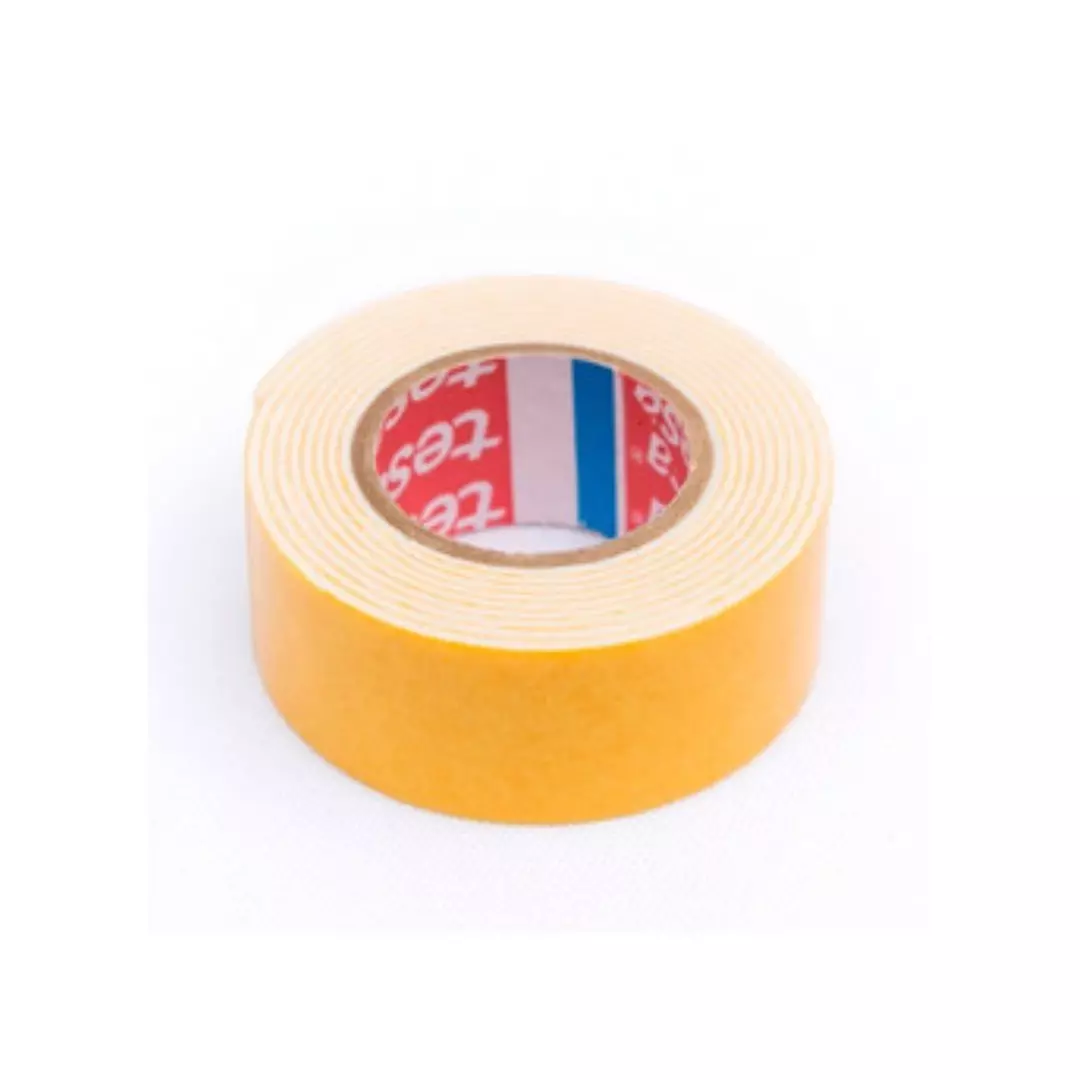 CINTA DOBLE FAZ ESPUMA 24MM X 50MTS MOSTAZA