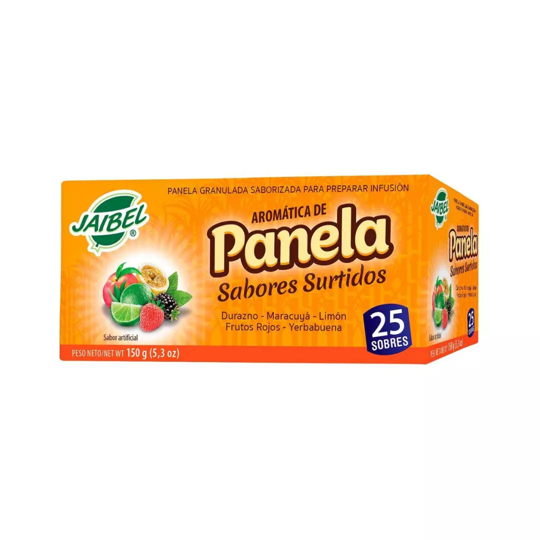 AROMATICA JAIBEL PANELA x 25 y 50 sobres